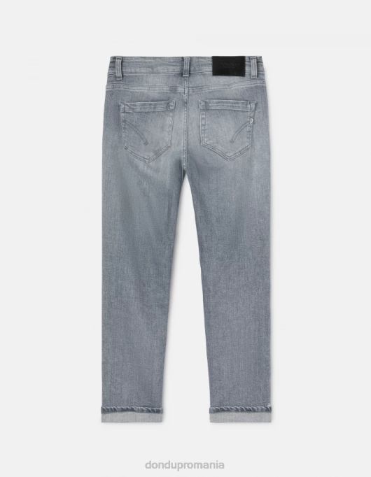 femei blugi skinny monroe din denim elastic V84D103 îmbrăcăminte topo DONDUP