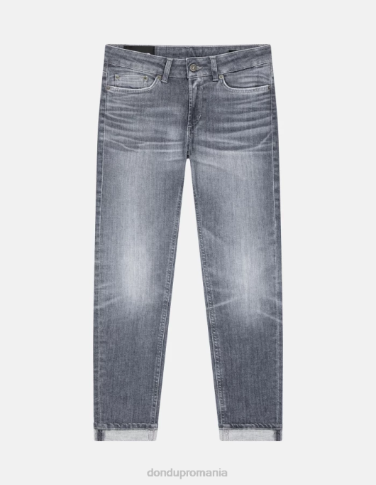 femei blugi skinny monroe din denim elastic V84D22 îmbrăcăminte topo DONDUP