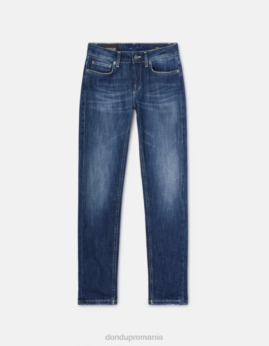 femei blugi skinny monroe din denim elastic V84D88 îmbrăcăminte albastru DONDUP