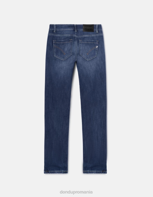 femei blugi skinny monroe din denim elastic V84D88 îmbrăcăminte albastru DONDUP
