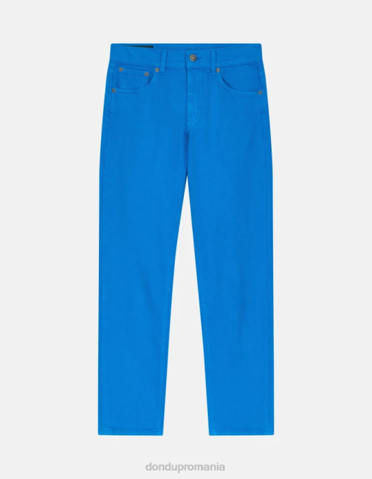 femei blugi daila slim-fit din denim bull stretch V84D4 îmbrăcăminte turcoaz DONDUP