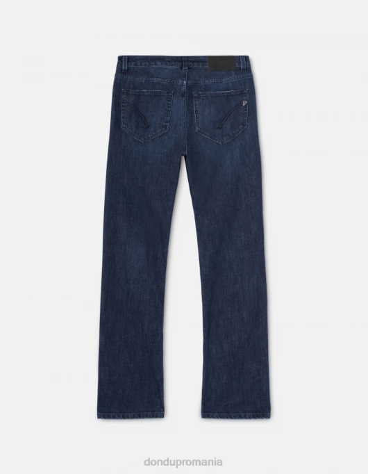 femei blugi marie slim-fit din denim stretch V84D54 îmbrăcăminte albastru DONDUP