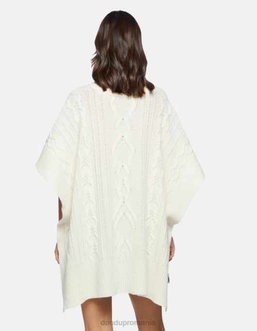 femei poncho supradimensionat din lână V84D328 îmbrăcăminte burro DONDUP