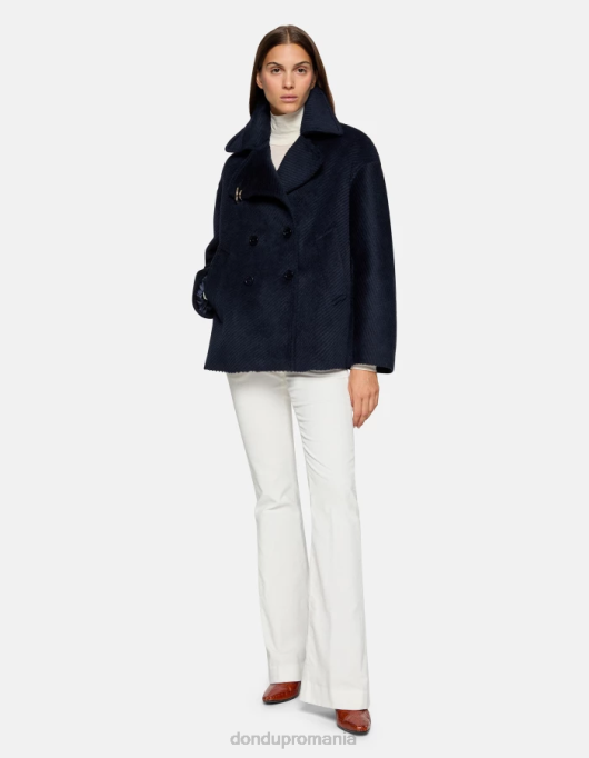 femei pantaloni lexi bootcut din catifea V84D123 îmbrăcăminte burro DONDUP