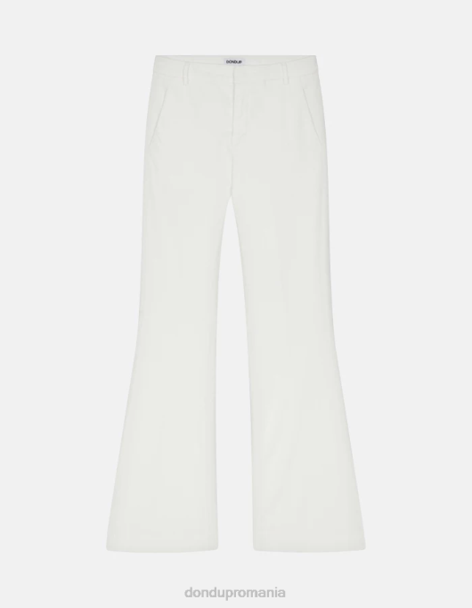 femei pantaloni lexi bootcut din catifea V84D123 îmbrăcăminte burro DONDUP