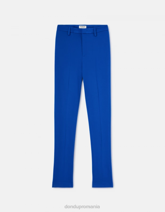 femei pantaloni din jerse super skinny suzi V84D161 îmbrăcăminte albastru regal DONDUP