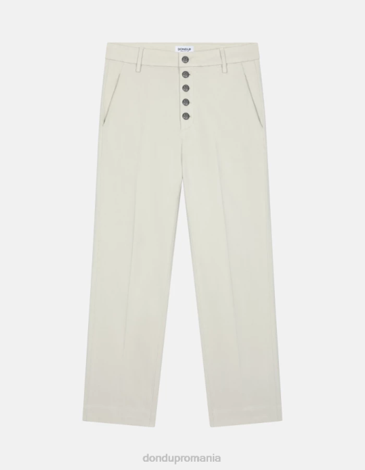 femei nima pantaloni largi din tricotină V84D231 îmbrăcăminte gesso DONDUP